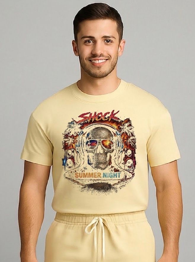 Shock Nigth Pulse T-shirt Yellow