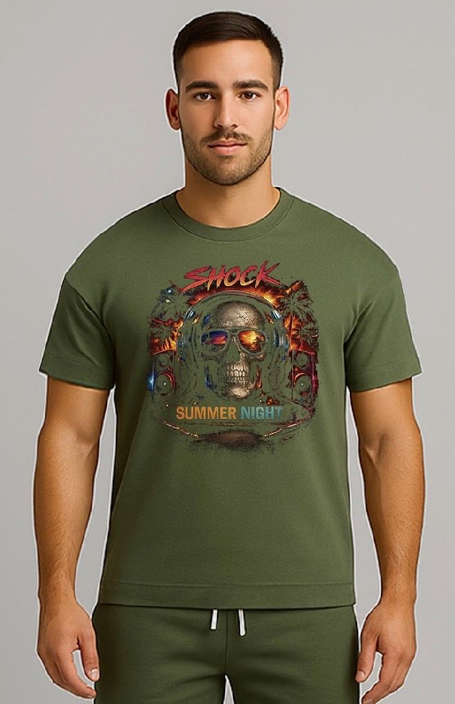 Shock Nigth Pulse T-shirt Green