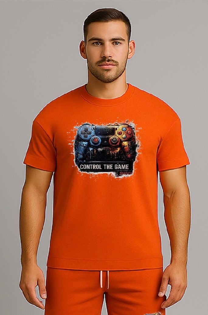 Shock Control Mode T-shirt Orange