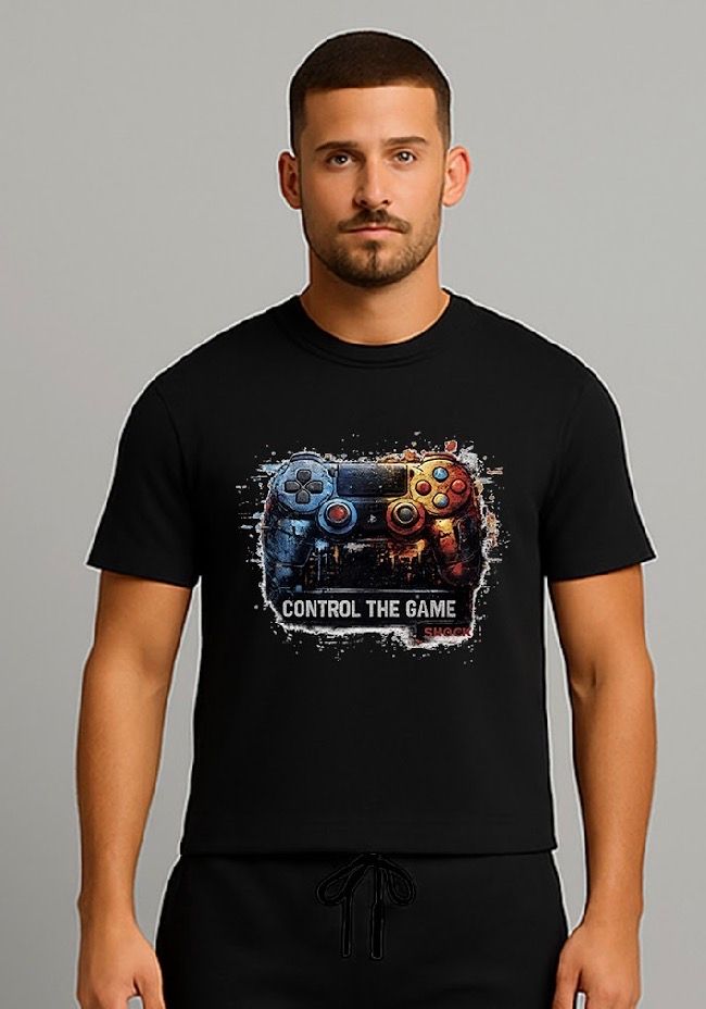 Shock Control Mode T-shirt Black
