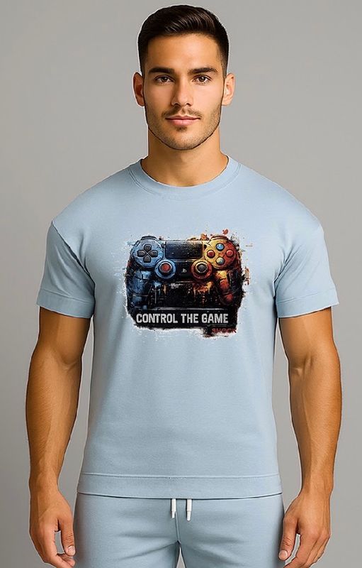 Shock Control Mode T-shirt Blue