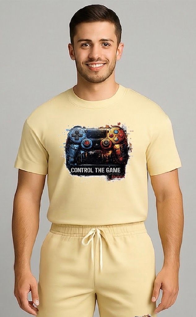 Shock Control Mode T-shirt Yellow