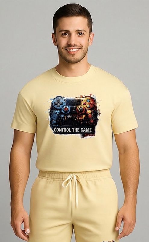 Shock Control Mode T-shirt Yellow