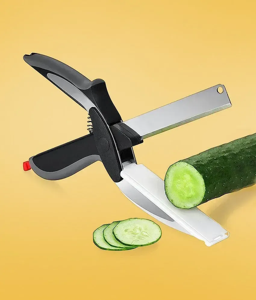 Bentag kitchenware vegetables &amp; fruits Clever Cutter Stainless Steel Vegetable Scissor