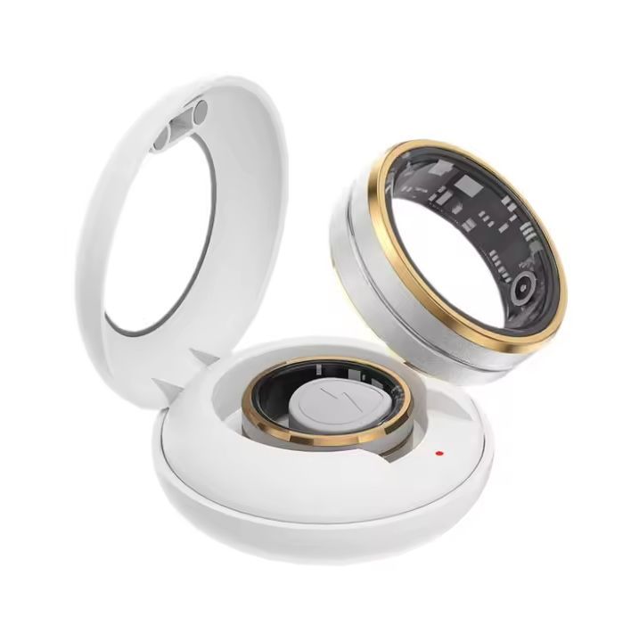 SM-Q500 Smart Ring Health Monitor For MenWomen Thermometer Blood Pressure HeartRate SleepMonitor IP68 Waterproof for IOS Android
