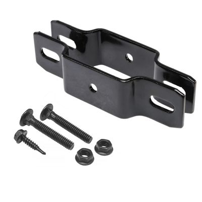 Steel square post line post bracket (Pair)
