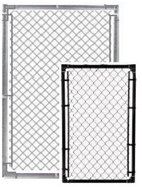 Residential single gate - Black 1 7/8&quot;