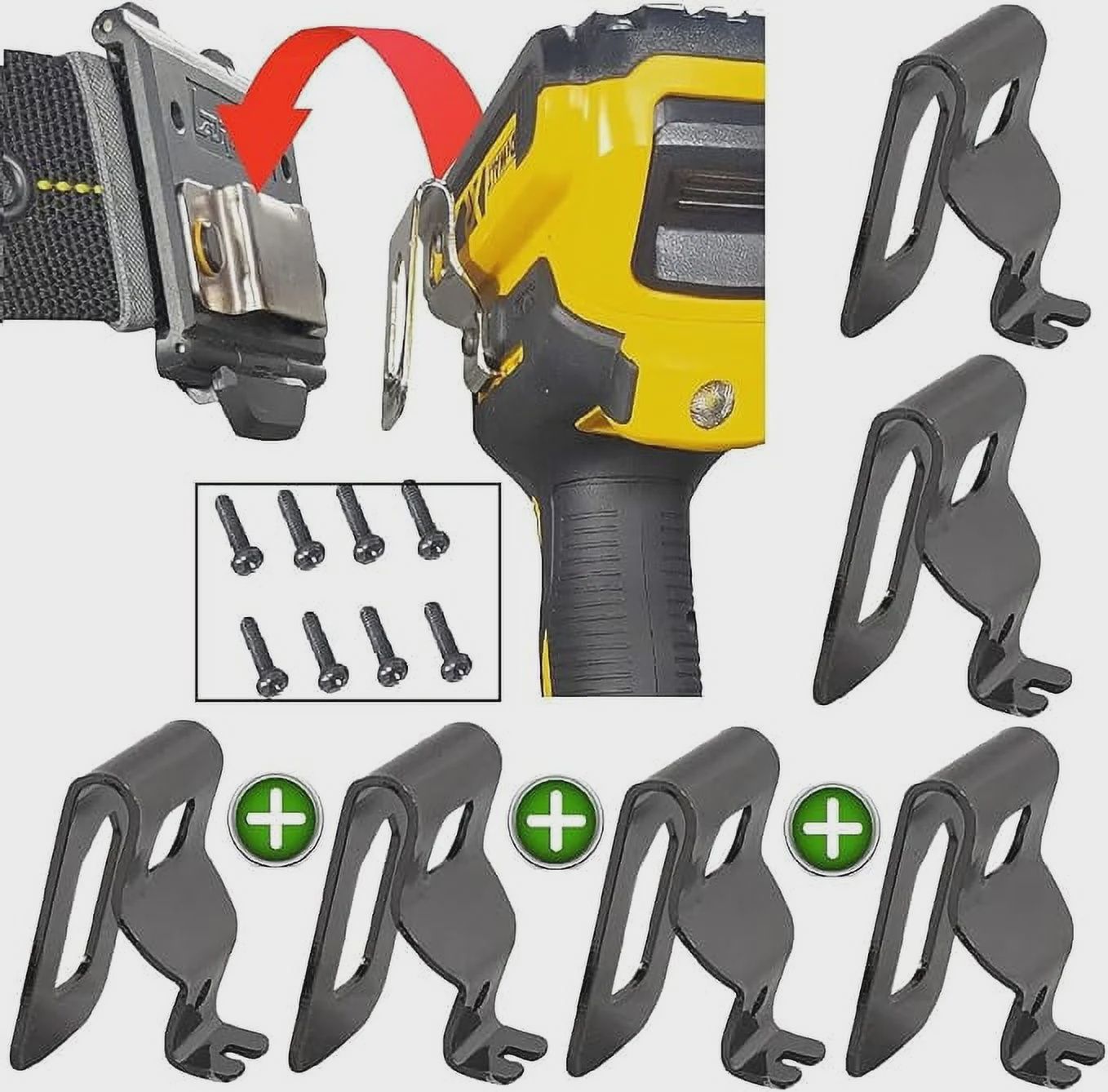 Drill Clips w/ Drill Holster