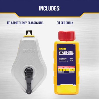 100&#39; Chalk Line w/ Chalk