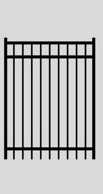Aluminum gate  4&#39;H
