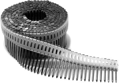 Picket nails - 1 7/8&quot; HDG collated 0 degree plastic roll