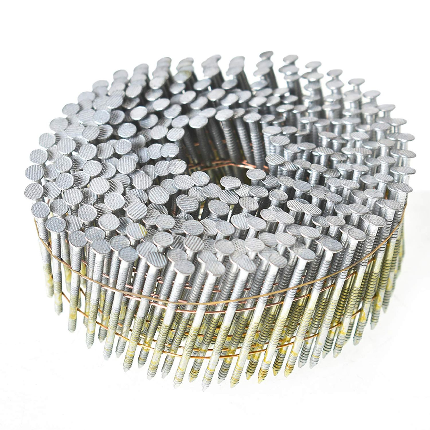 Picket nails - 1 3/4&quot; HDG collated 15 degree wire roll