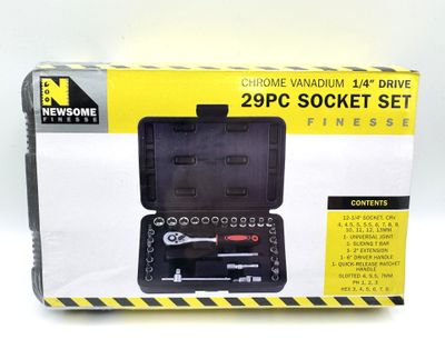 29 Piece  1/4in Drive Socket Set