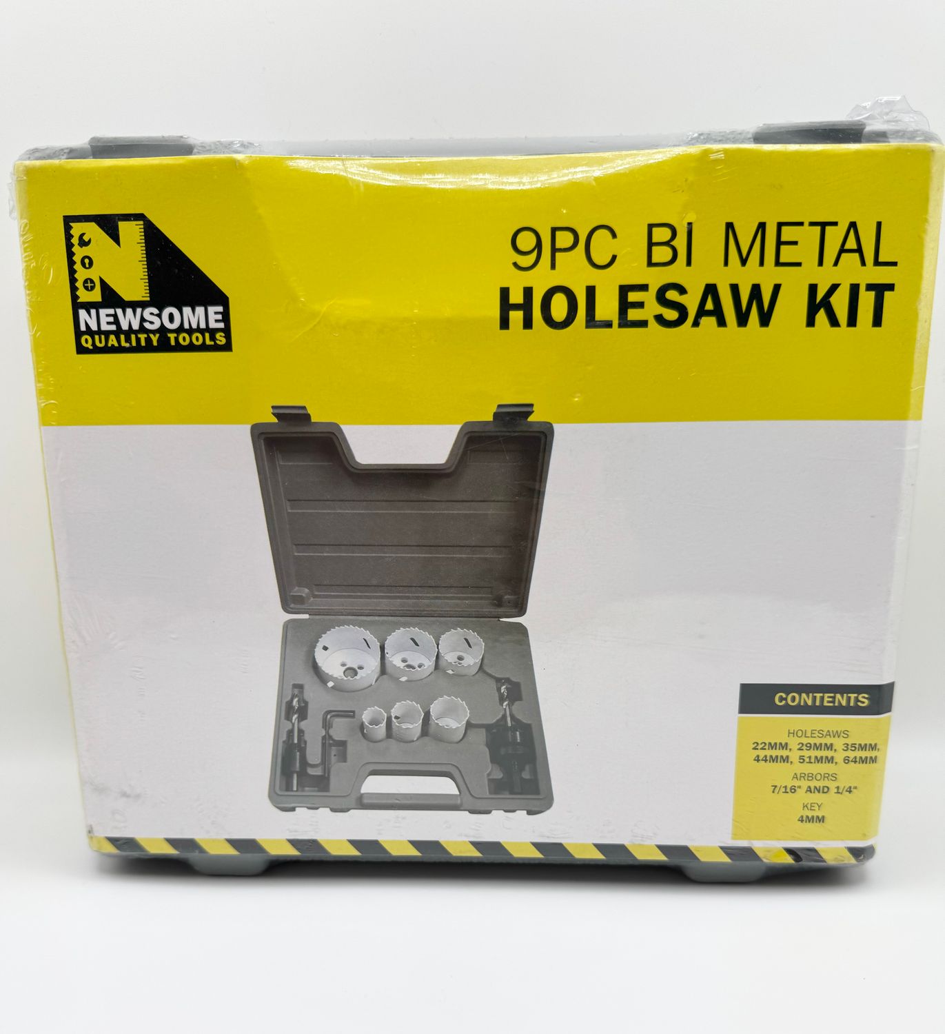 9 Piece Bi Metal Holesaw Kit