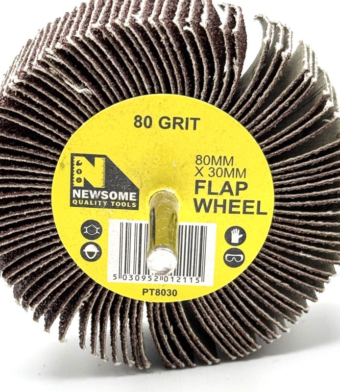 Flap Wheel 80mm x 30mm 80 Grit