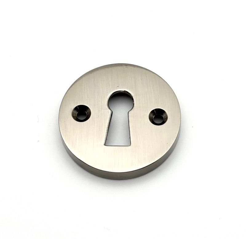 Prima Round Standard Escutcheon - Pewter Finish (CLEARANCE)