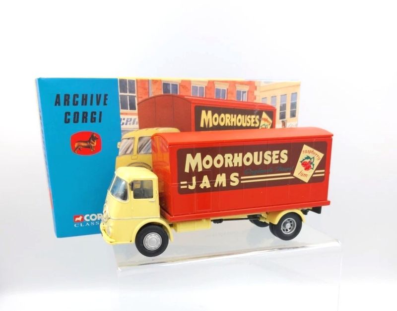 Archive Corgi ERF KV Box Lorry - Moorhouse Jam