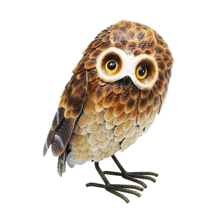 Primus Small Metal Standing Owl