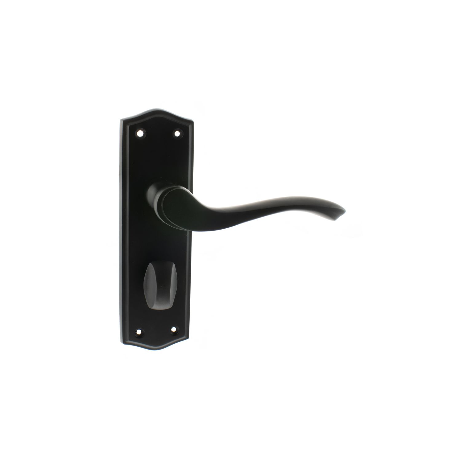 Old English Warwick on Backplate Lever Bathroom - Atlantic Architectural Hardware OE178WCMB - ONLINE EXCLUSIVE PRICE