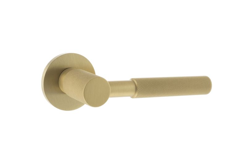 MHSR500SB Millhouse Brass Mason Knurled Lever Door Handle – Atlantic Architectural Hardware – ONLINE EXCLUSIVE PRICE