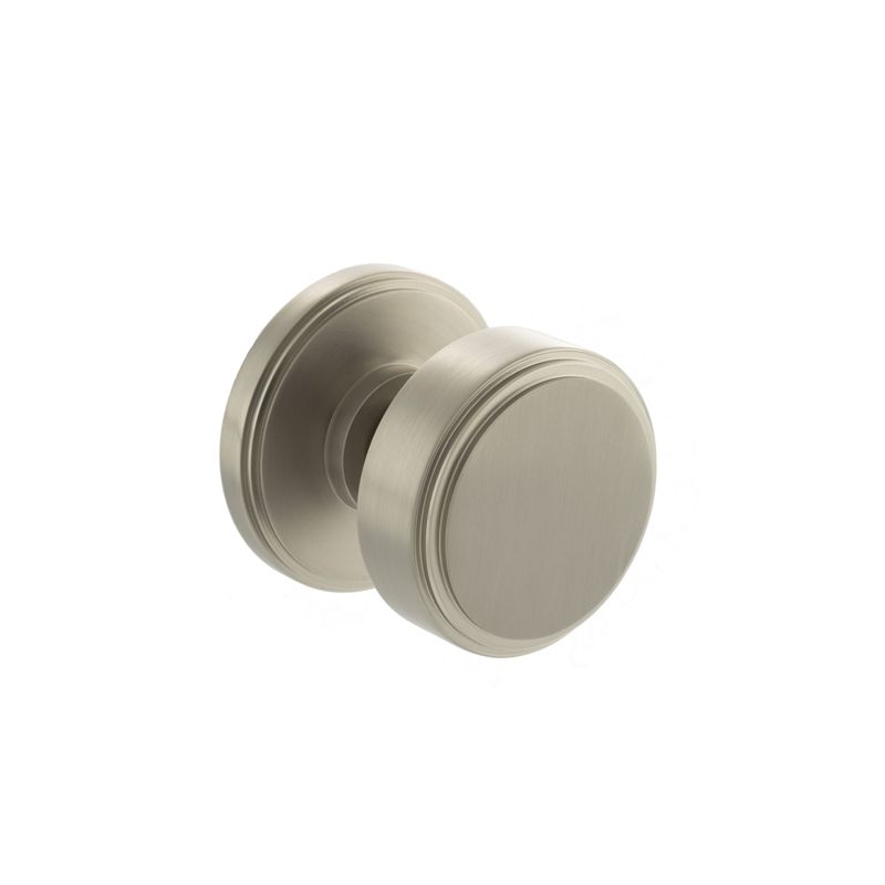 MH350SMKSN Millhouse Brass Boulton Brass Stepped Mortice Knob on Concealed Fix Rose - ONLINE EXCLUSIVE PRICE