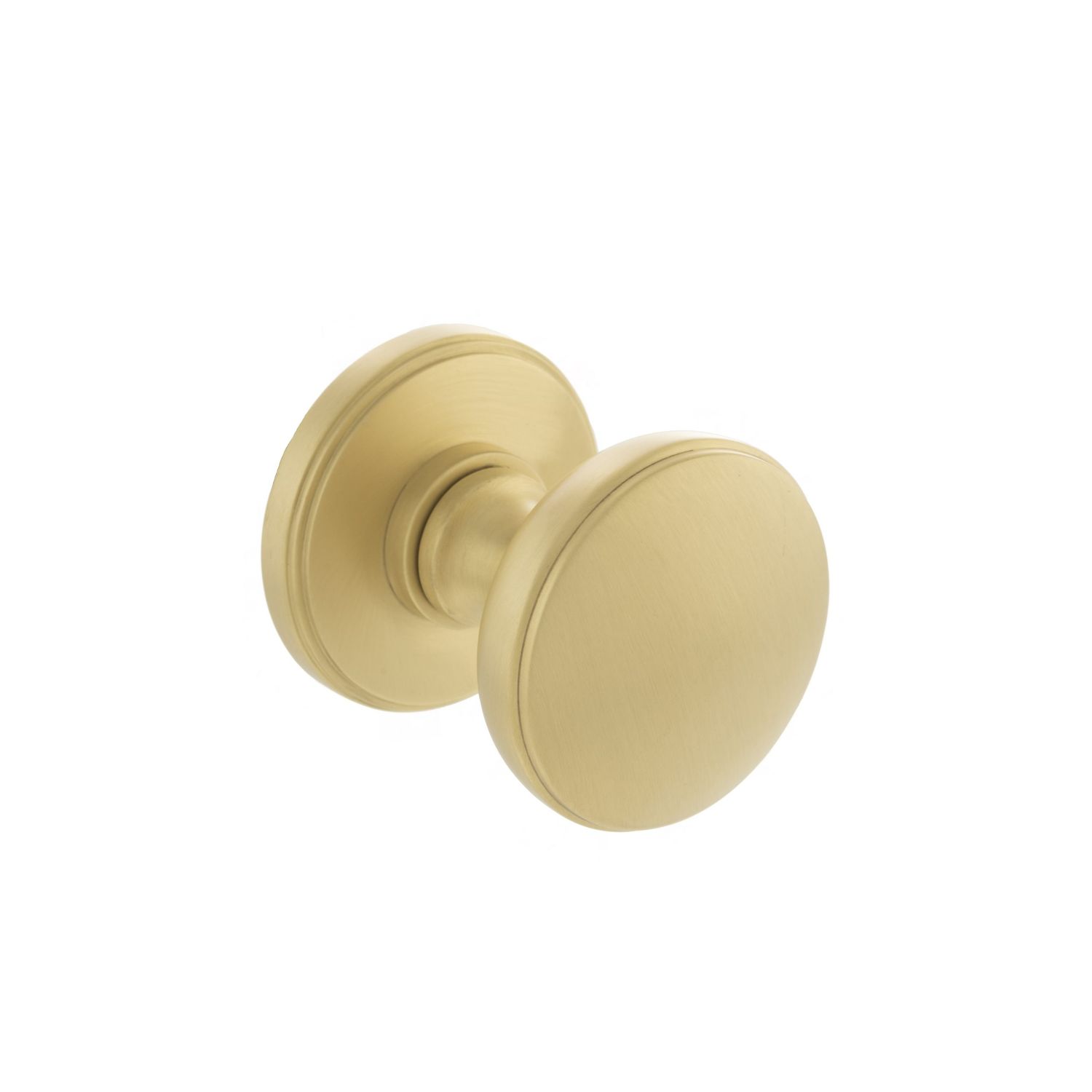 MH400DMKSB Millhouse Brass Edison Solid Brass Domed Mortice Knob on Concealed Fix Rose - ONLINE EXCLUSIVE PRICE