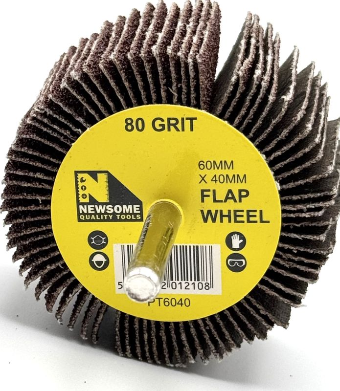 Flap Wheel 60mm x 40mm 80 Grit