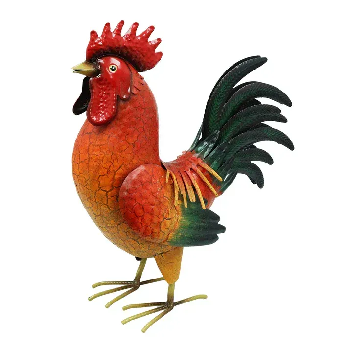 Primus Large Metal Red Cockerel