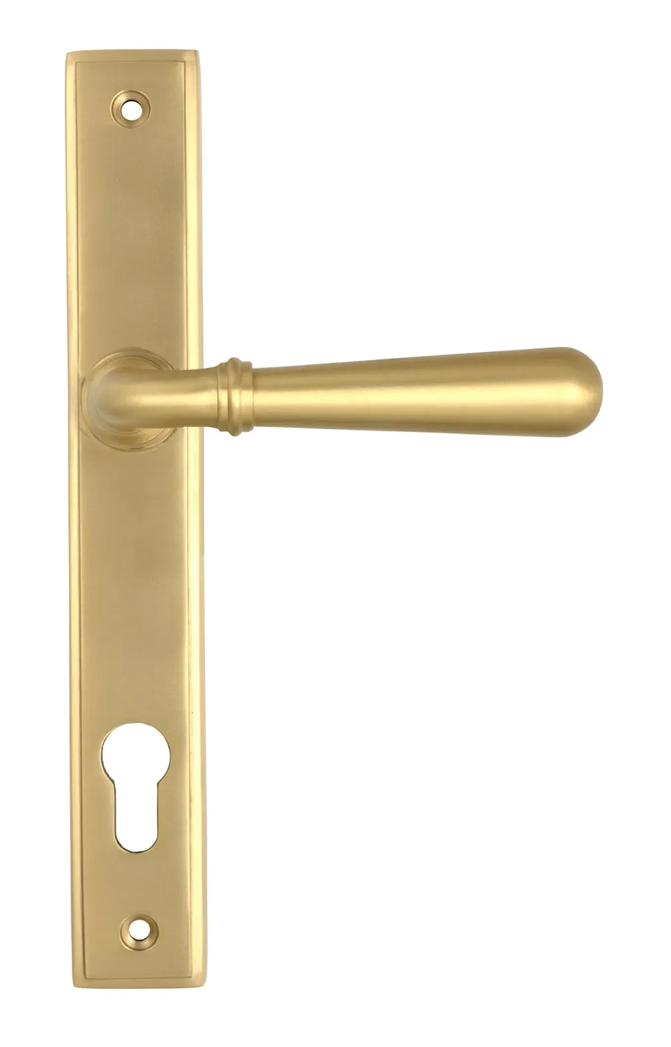 From The Anvil Newbury Slimline Lever Espag Lock Set - Satin Brass **ONLINE EXCLUSIVE PRICE**