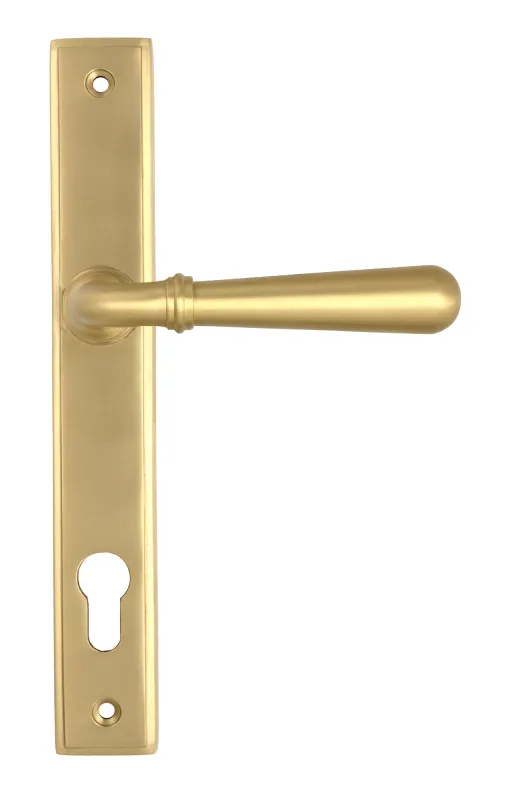 From The Anvil Newbury Slimline Lever Espag Lock Set - Satin Brass **ONLINE EXCLUSIVE PRICE**