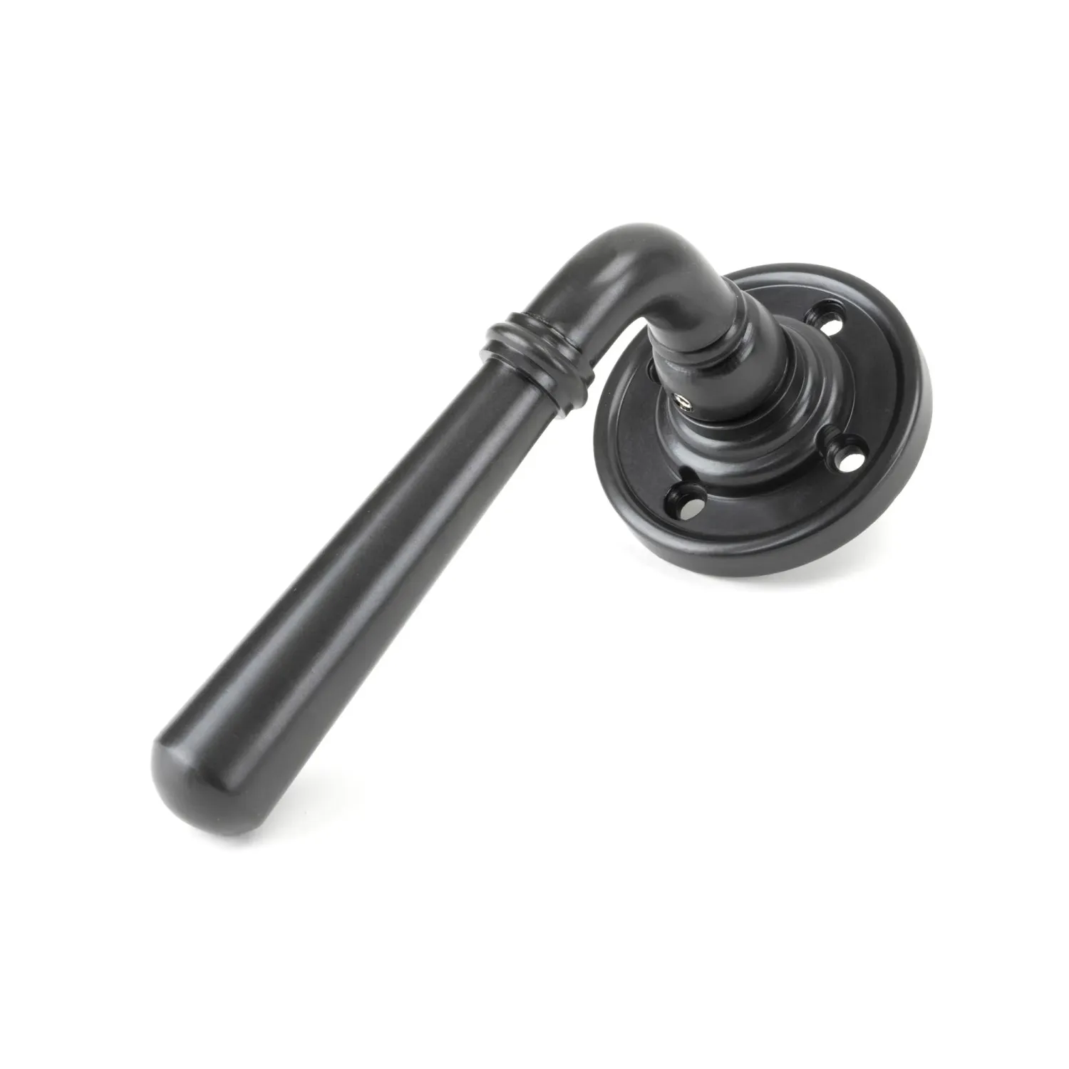 From The Anvil Newbury Lever on Rose Set - Sprung - Aged Bronze **ONLINE EXCLUSIVE PRICE**