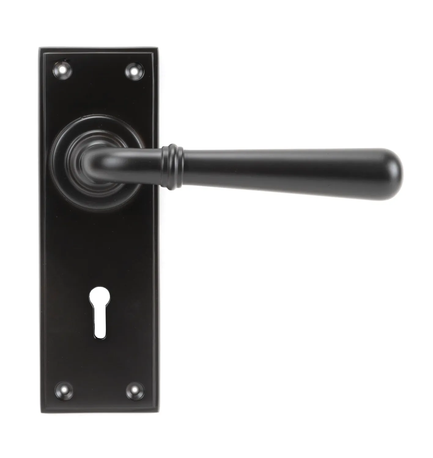From The Anvil Newbury Lever Lock Set - Aged Bronze **ONLINE EXCLUSIVE PRICE**