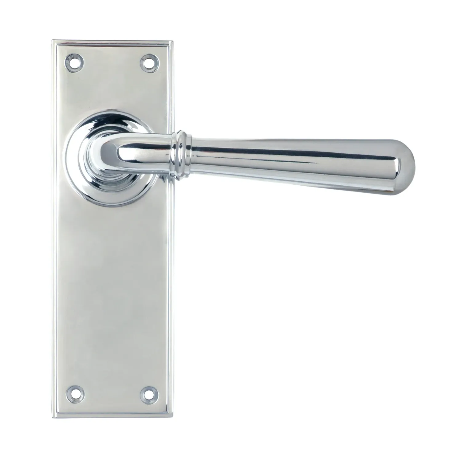 From The Anvil Newbury Lever Latch Set - Polished Chrome **ONLINE EXCLUSIVE PRICE**