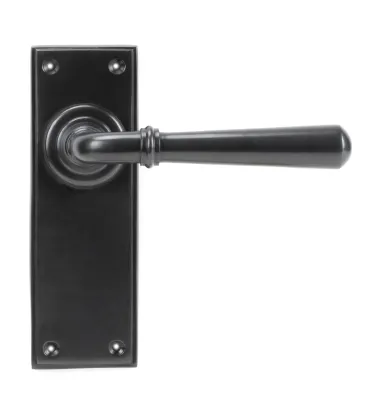 From The Anvil Newbury Lever Latch Set - Aged Bronze **ONLINE EXCLUSIVE PRICE**
