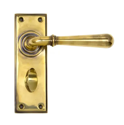 From The Anvil Newbury Lever Bathroom Set - Aged Brass **ONLINE EXCLUSIVE PRICE**