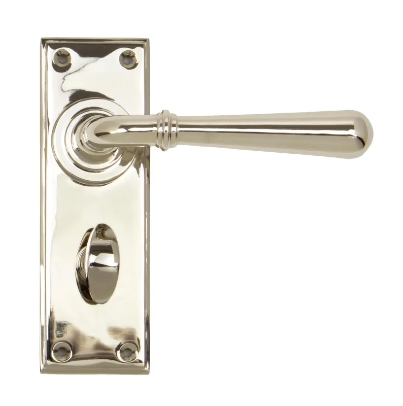 From The Anvil Newbury Lever Bathroom - Polished Nickel **ONLINE EXCLUSIVE PRICE**