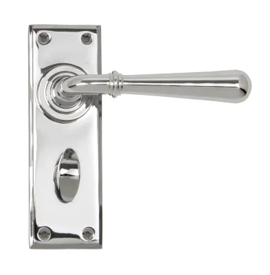 From The Anvil Newbury Lever Bathroom Set - Polished Chrome  **ONLINE EXCLUSIVE PRICE**