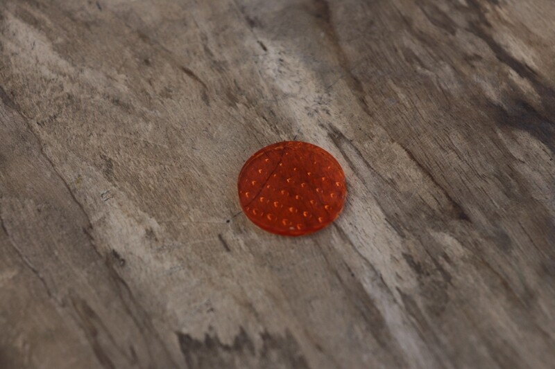 Indicator Glass Orange