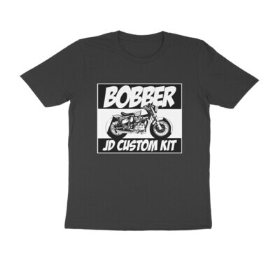 Men Half Sleeve Round Neck T-Shirt Bobber Kit