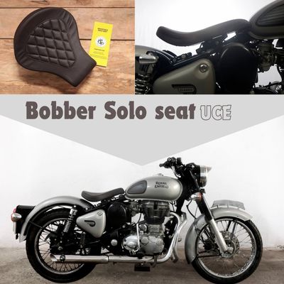 Adjustable Bobber Seat - Suitable with Stock Pillion Seat for Classics