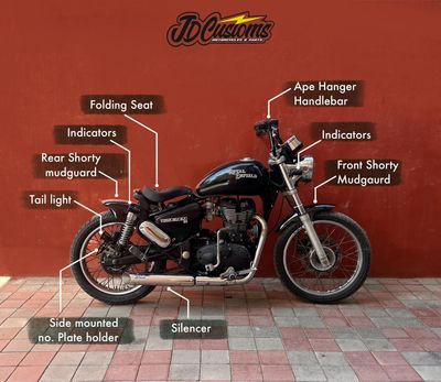 Bobber Bolt On Kit for Royal Enfield Thunderbird