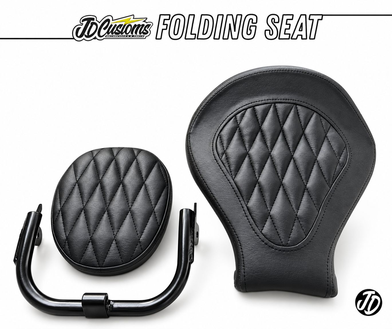 Folding Seat For Royal Enfield Classic/Reborn / Goan Classic