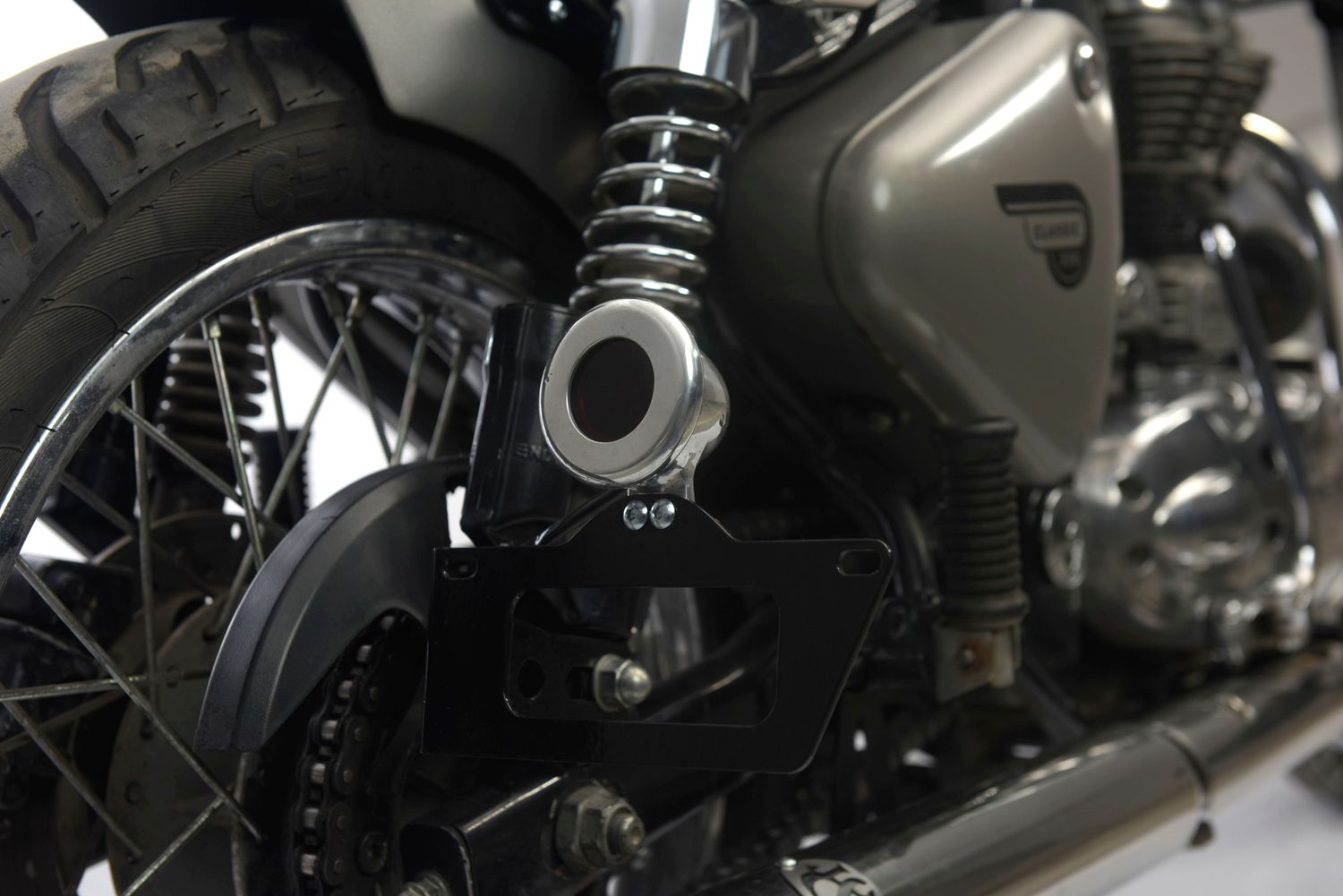 Number Plate holder, Mounting Option: Side Mounted