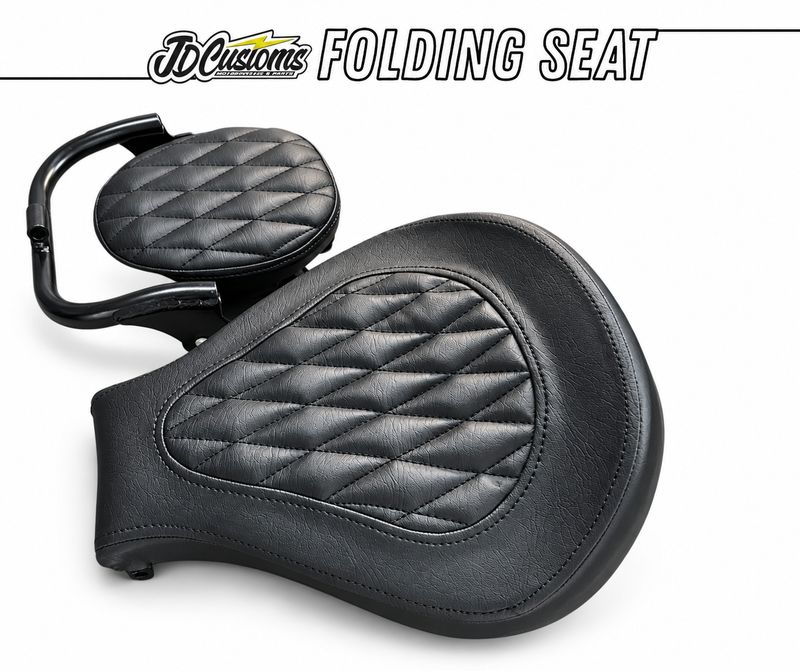 Folding Seat &amp; Rear Shorty Mudguard for SM650, Shotgun650 &amp; Classic 650