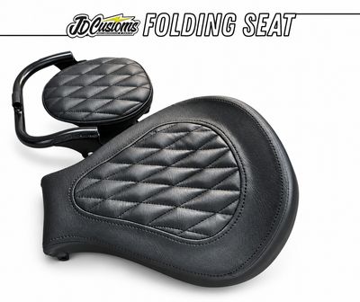 Folding Seat &amp; Rear Shorty Mudguard for SM650, Shotgun650 &amp; Classic 650