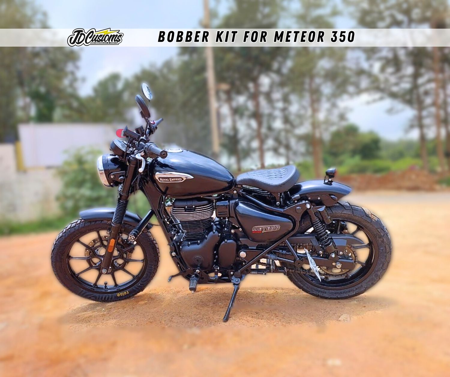 Bobber Bolt On Kit for Meteor 350