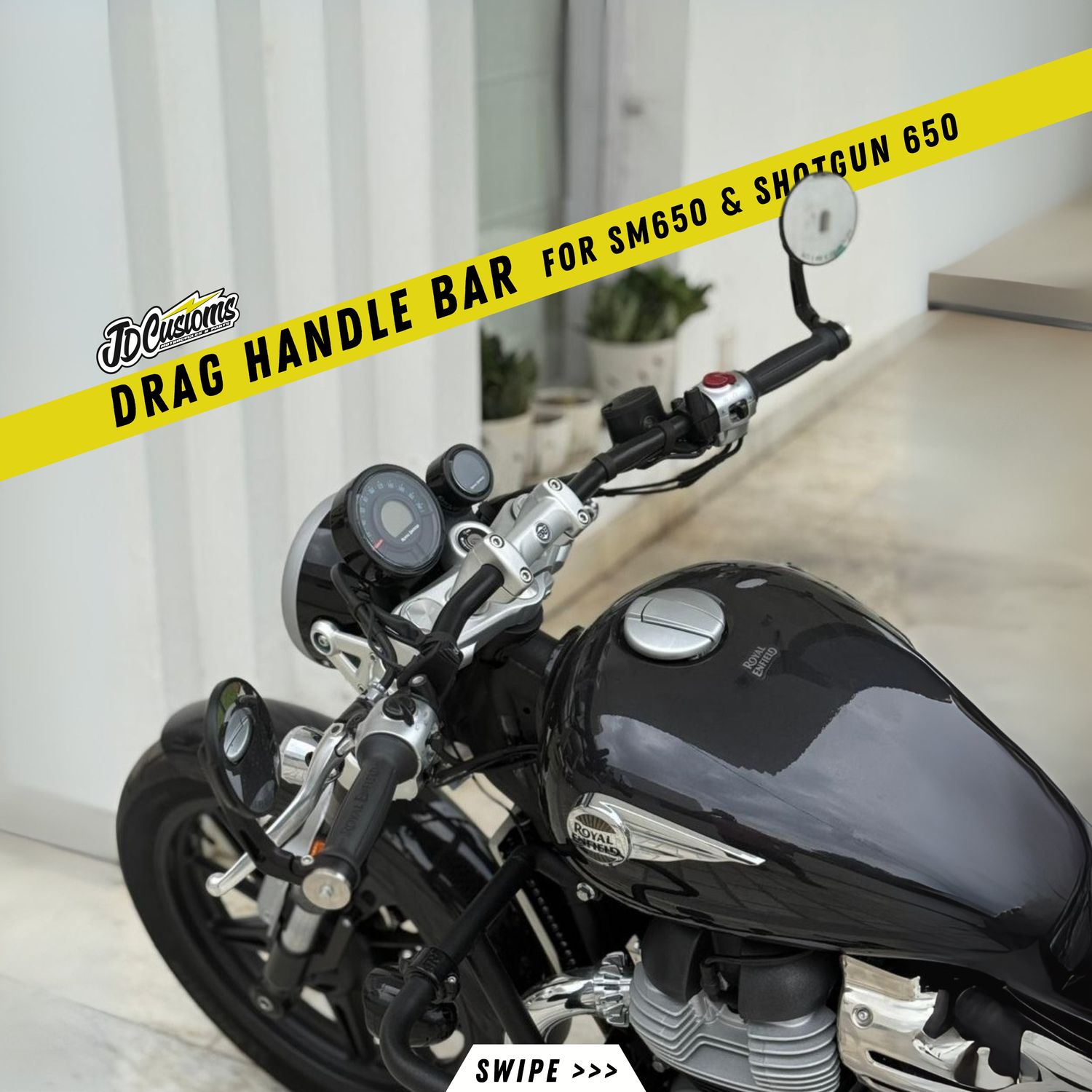 Drag Handlebar for Super Meteor 650 &amp; Shotgun 650
