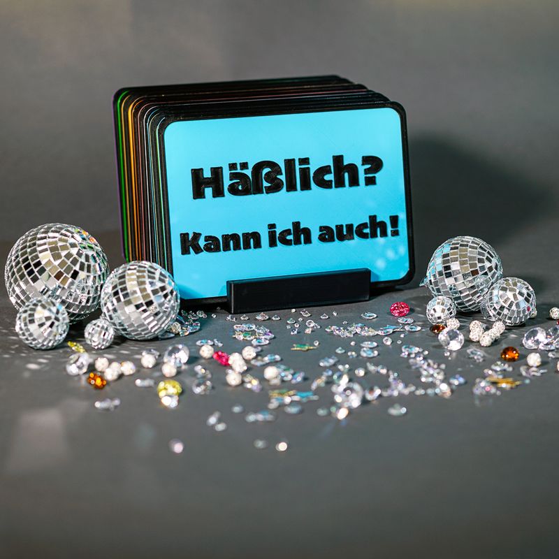 10er Schilder Mix-Paket B