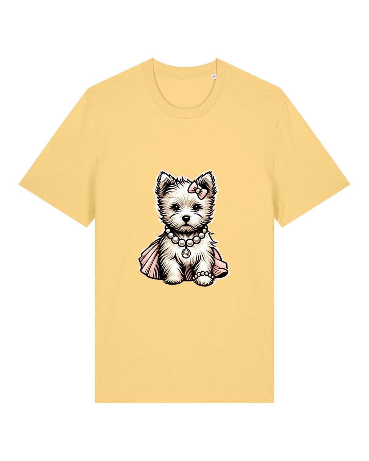 T-shirt Little Joy - geel