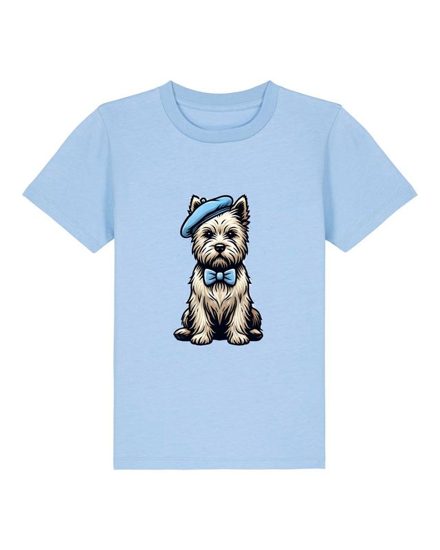 T-shirt Little Joe - lichtblauw